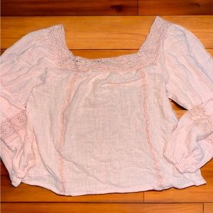 First Impressions Pink Blouse Small